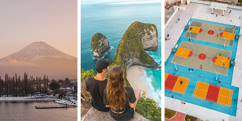 Amazing Travel Destinations in Asia - Mt. Fuji, Nusa Penida and Hong Kong