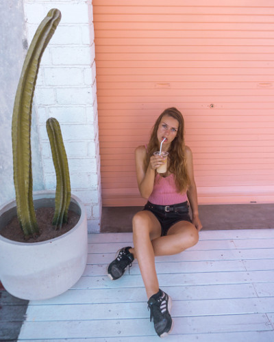 Storefront of Les Basics, an Instagrammable place in Canggu, Bali, Indonesia