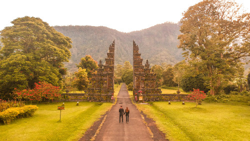 The Handara Gate in North-Bali, Indonesia