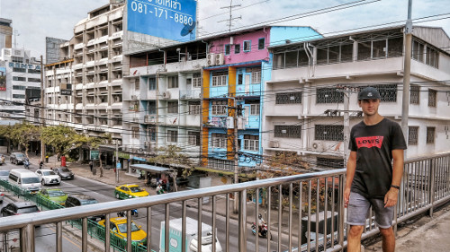 Walking around Bangkok, Thailand