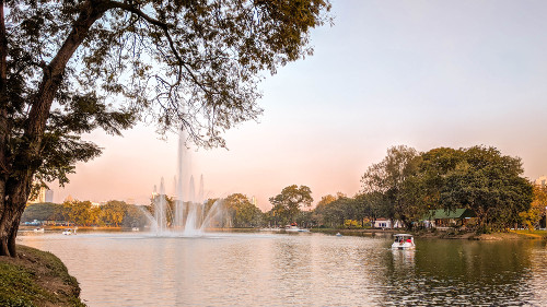 Lumphini Park in Bangkok, Thailand