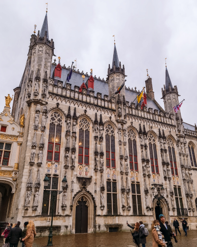 The City Hall in Bruges, Belgium