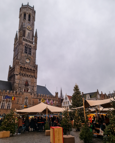 Christmas Market in Bruges, Belgium