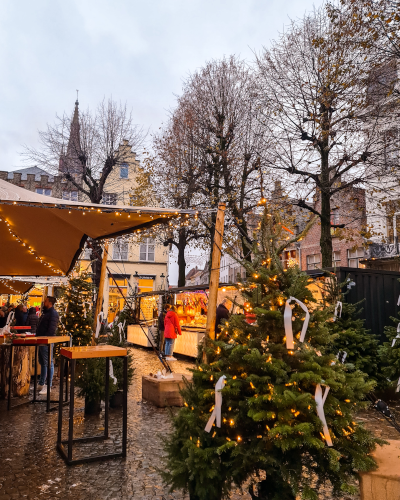 Christmas Market in Bruges, Belgium