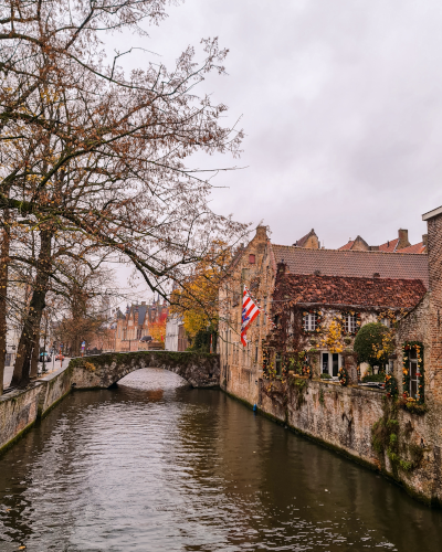 Groenerei in Bruges, Belgium