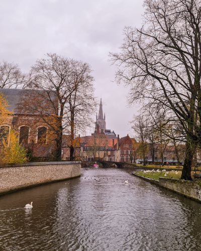 Sas Bridge in Bruges, Belgium