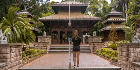 Nepalese temple in Brisbane, Australia