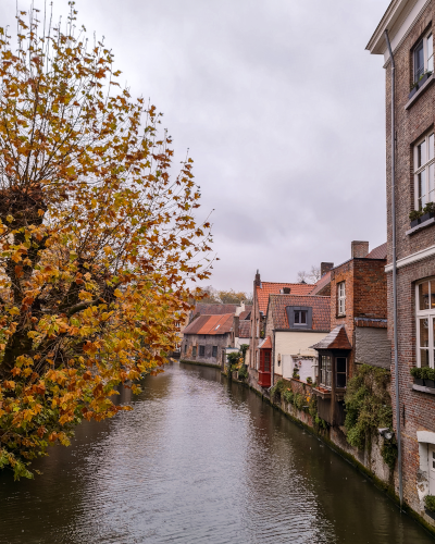 Maria Bridge in Bruges, Belgium