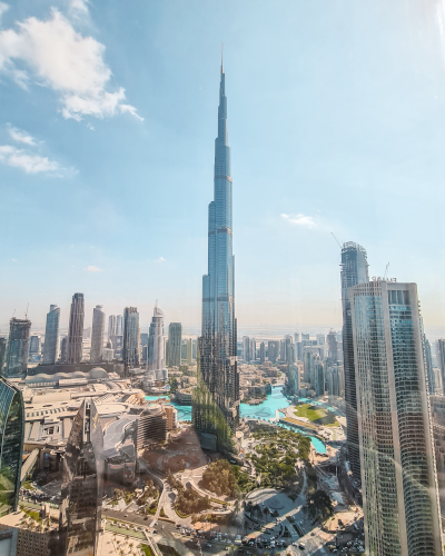View of the Burj Khalifa from Ce La Vi