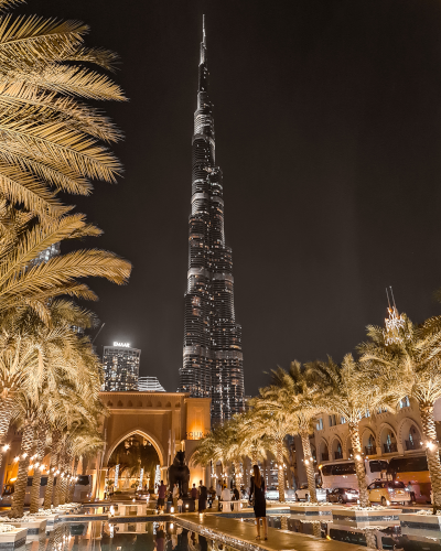 Palace Downtown Hotel Photo Spot with Burj Khalifa View
