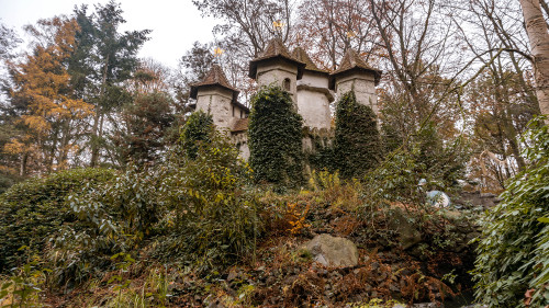 The castle of Sleeping Beauty in the Winter Efteling