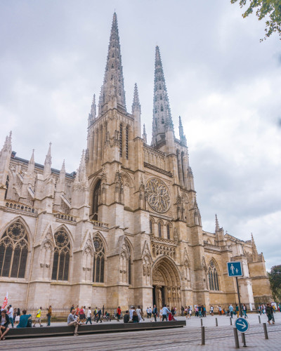 Cathédrale St-André de Bordeaux, Bordeaux Cathedral, France