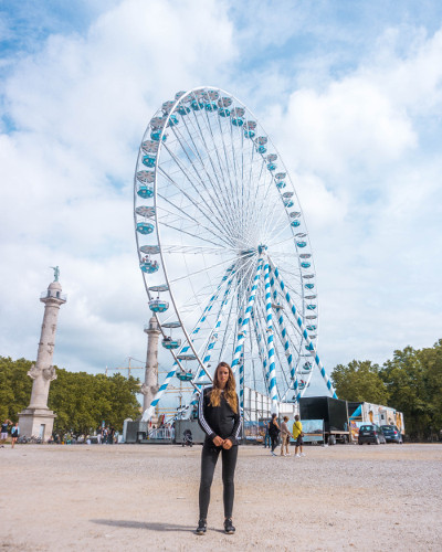 Ferris Wheel in Bordeaux, France