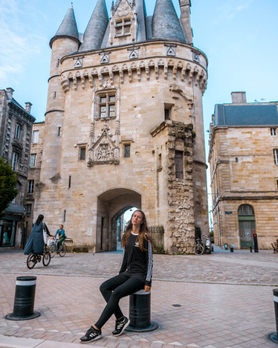 Porte Cailhau in Bordeaux, France