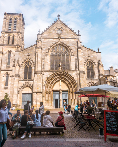 Place Saint Pierre in Bordeaux, France