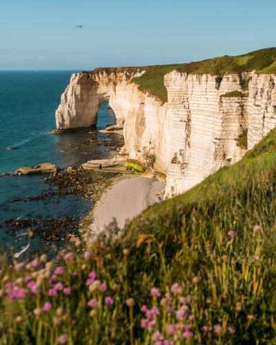 Cliff Hike in Étretat, Normandy, France