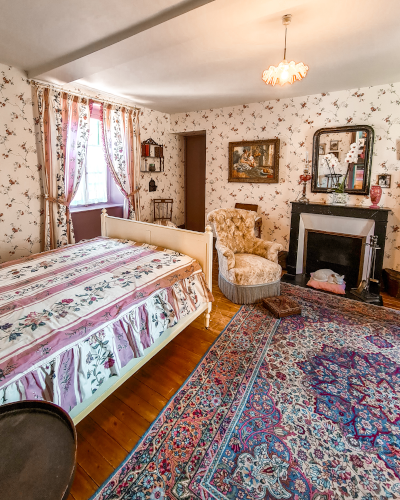 Blanche's Bedroom in Maison de Claude Monet in Giverny, France