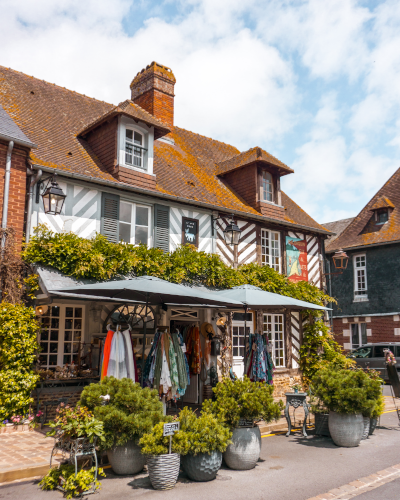 Beuvron-en-Auge in Normandy, France