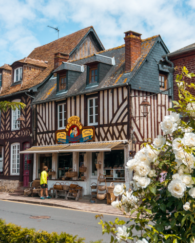 Beuvron-en-Auge in Normandy, France