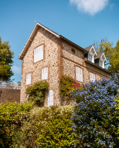 Veules-les-Roses in Normandy, France