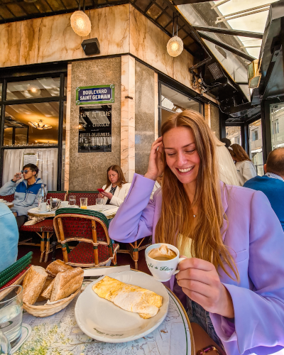 Café de Flore Instagrammable café in Paris