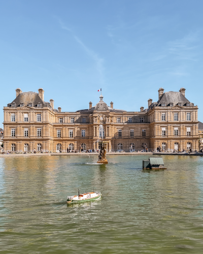 Jardin du Luxembourg in Paris, France