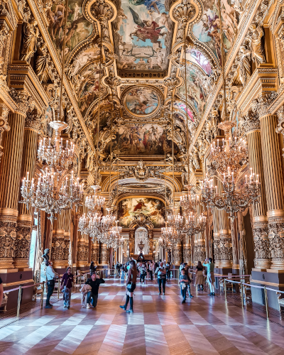 Palais Garnier in Paris, France