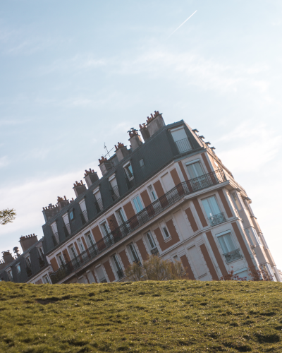 Sinking House in Montmartre, Paris