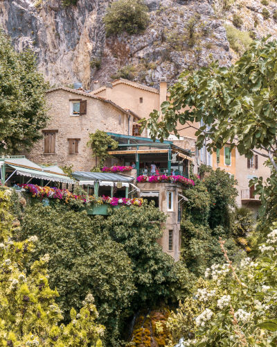 Moustiers-Sainte-Marie in Provence, France