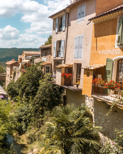 Moustiers-Sainte-Marie in Provence, France