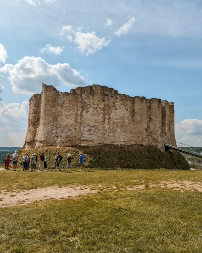 Château Gaillard in Les Andelys, France