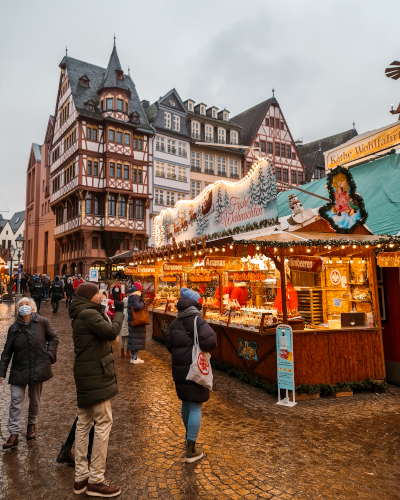 Christmas Market in Frankfurt am Main, Germany