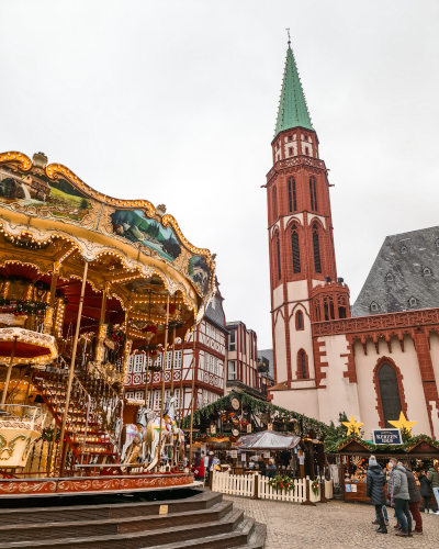 Christmas Market in Frankfurt am Main, Germany