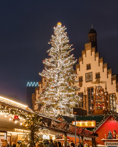 Christmas Market in Frankfurt am Main, Germany