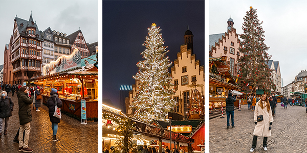 Christmas Market in Frankfurt am Main, Germany