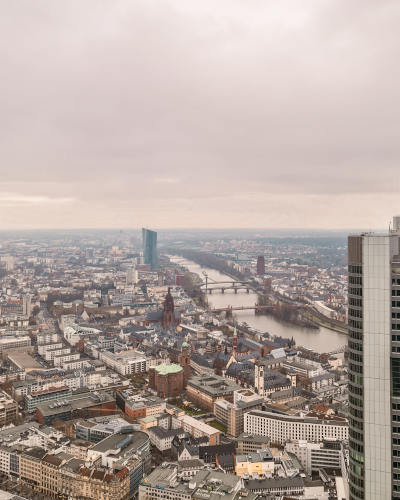 Main Tower in Frankfurt, Germany