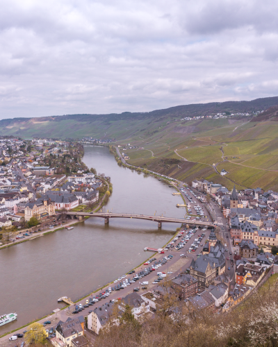 Burg Landshut in Bernkastel-Kues in the Moselle Valley, Germany