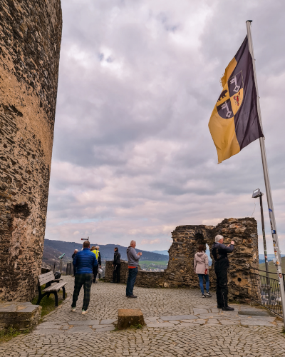 Burg Landshut in Bernkastel-Kues in the Moselle Valley, Germany