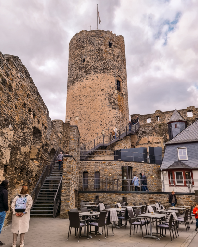 Burg Landshut in Bernkastel-Kues in the Moselle Valley, Germany