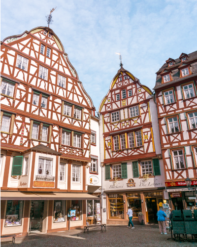 Bernkastel-Kues in the Moselle Valley, Germany