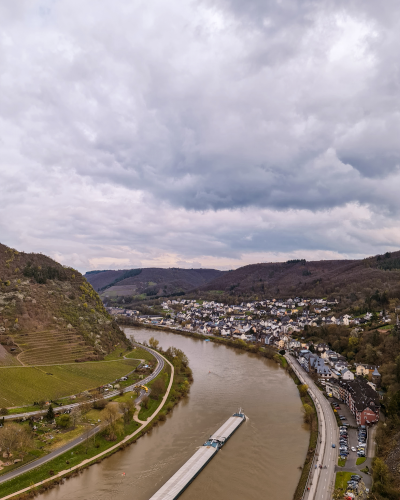 Cochem Castle in Cochem, Germany