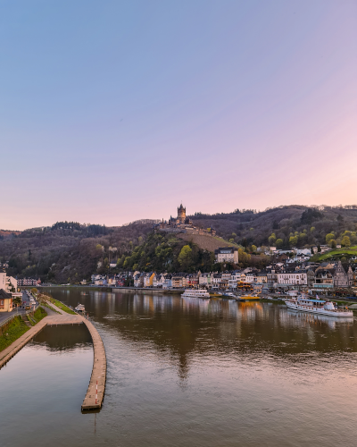 Cochem in the Moselle Valley, Germany