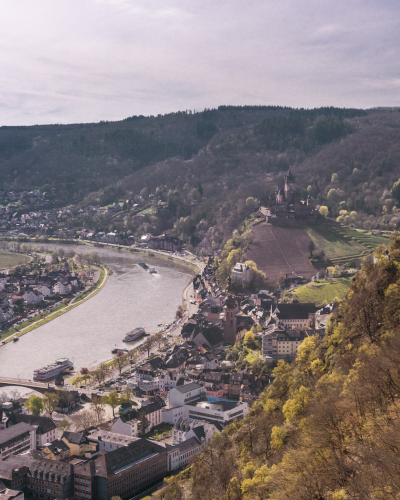 Viewpoint in Cochem, Germany