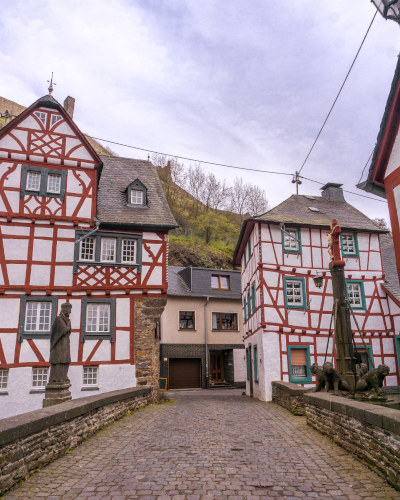 Johannesbrücke in Monreal near the Moselle Valley, Germany