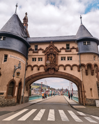 Traben-Trarbach in the Moselle Valley, Germany