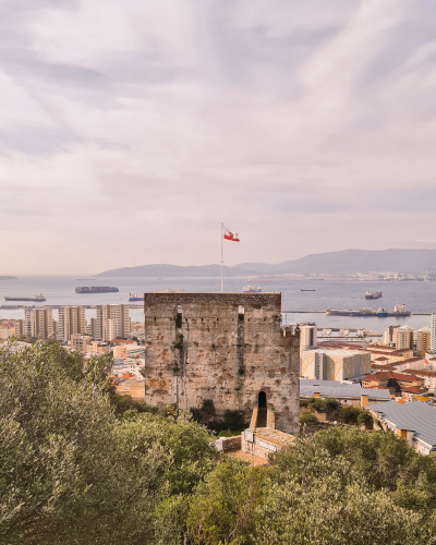 The Moorish Castle in Gibraltar