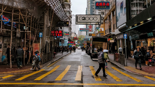 Mongkok in Hong Kong