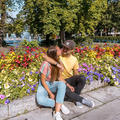 Flowers in Oslo, Norway