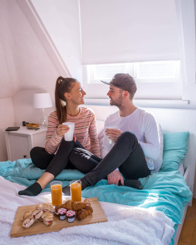 Breakfast in Bed during Self-Isolation