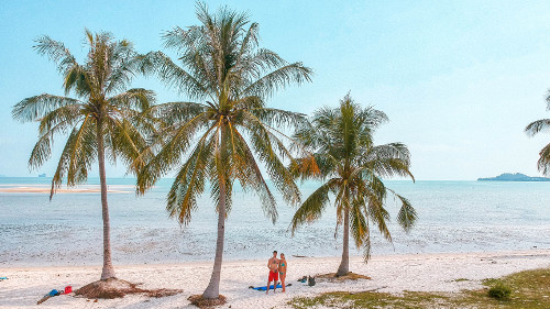 Beach in the northern part of Koh Yao Yai, Thailand